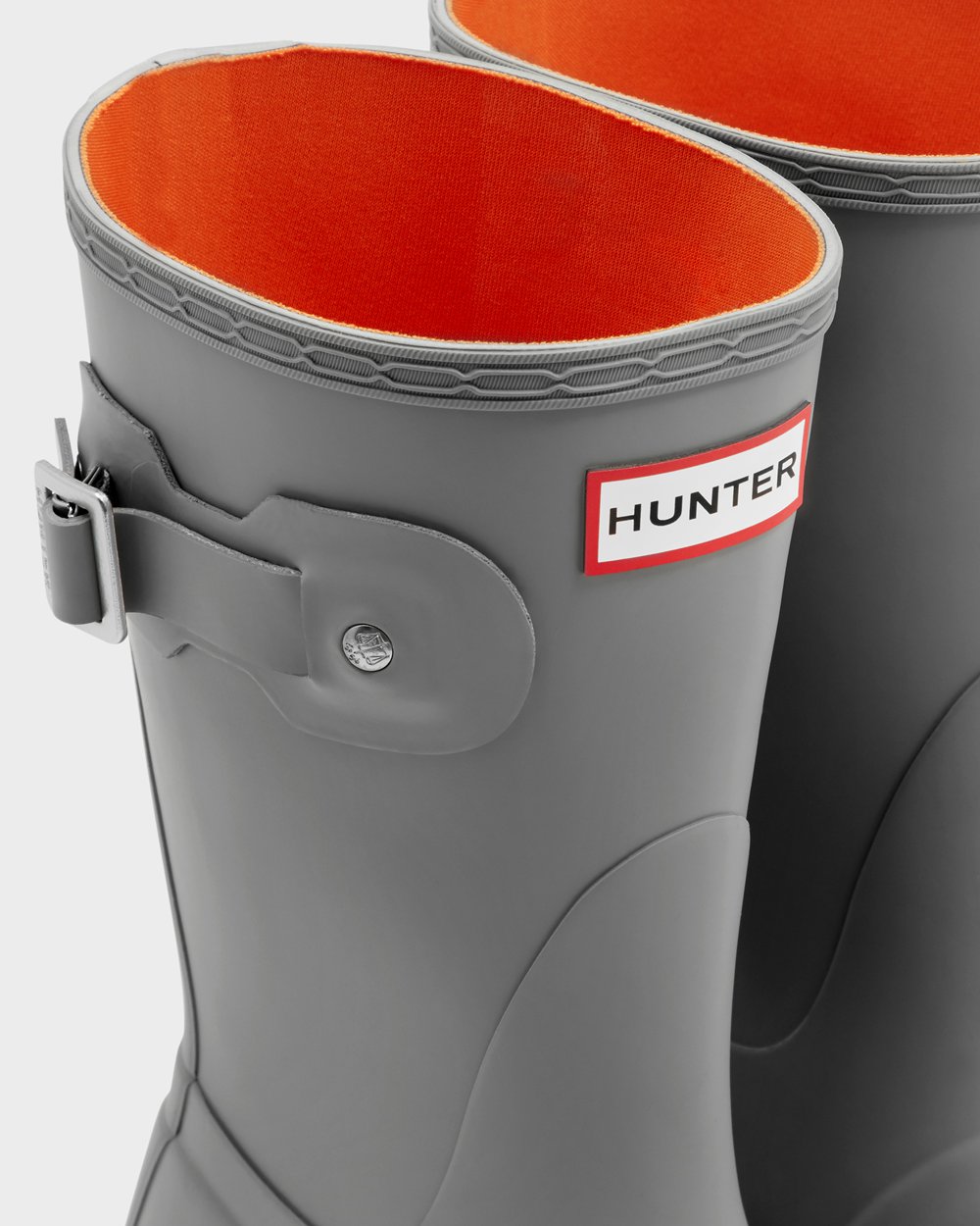 Galochas Curtas Hunter Feminina Cinzentas - Original - 75PRIESZN